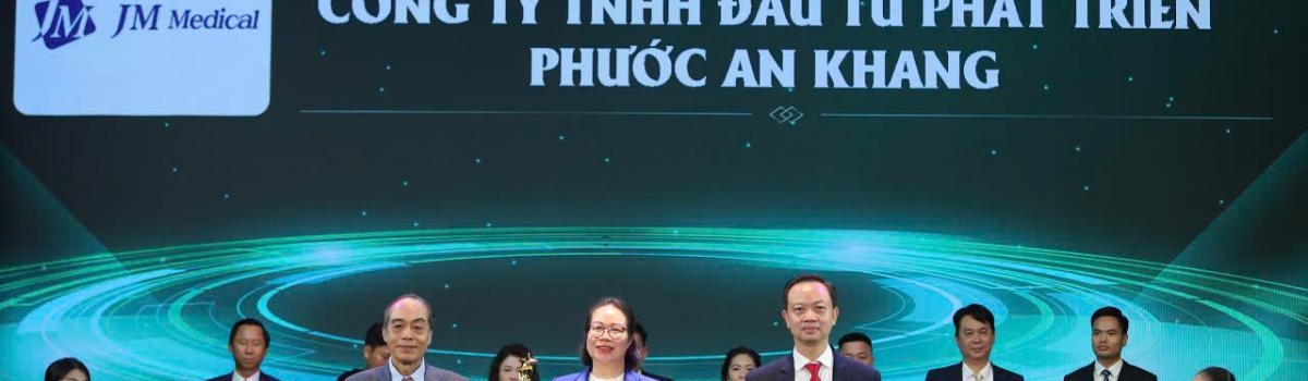 CÔNG TY TNHH ĐẦU TƯ PHÁT TRIỂN PHƯỚC AN KHANG VINH DỰ NHẬN GIẢI THƯỞNG “SAO VÀNG THƯƠNG HIỆU QUỐC GIA 2025”