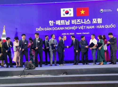 PHƯỚC AN JM THAM GIA DIỄN ĐÀN DOANH NGHIỆP VIỆT NAM - HÀN QUỐC 2023